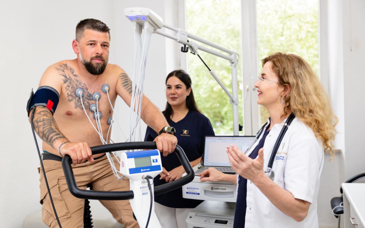 Untersuchung im 360-Grad-Check-Up
